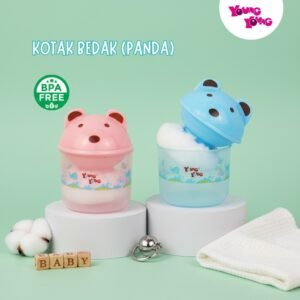 YOUNG YOUNG Tempat Bedak Bayi Praktis BPA Free Baby Powder Puff Case 325