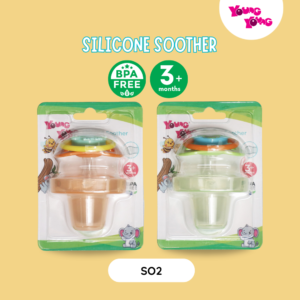 YOUNG YOUNG Dot bayi / Empeng Silikon / Empeng Bayi BPA Free  Soother Baby SO2 Pacifier 3+ Bulan